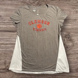 LEAVING SOON!! Champion Gray Clemson Tigers Women's Short Sleeve Tee